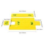 3PCS Seamless Concrete Stamp Set for Outdoor Use