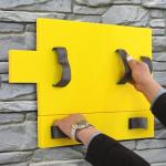 3PCS Seamless Concrete Stamp Set for Outdoor Use