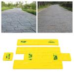3PCS Seamless Concrete Stamp Set for Outdoor Use