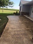 Walttools Random Stone Concrete Stamp - Flexible Mat