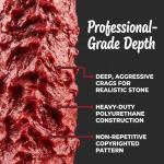 Coral Stone Concrete Stamp Roller Set (2 Rollers)