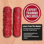 Coral Stone Concrete Stamp Roller Set (2 Rollers)