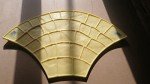 Polyurethane Fan Mat Stamp for Decorative Concrete