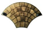 Polyurethane Fan Mat Stamp for Decorative Concrete