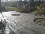 Walttools Random Stone Concrete Stamp - Flexible Mat