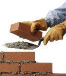 High Carbon Steel Brick Laying Trowel 6”