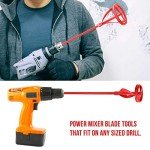 Concrete Mixing Paddle Set for Power Drills