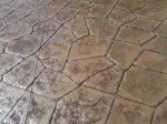Wisconsin Flagstone Concrete Stamp - Sturdy Polyurethane Mat