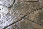 Wisconsin Flagstone Concrete Stamp - Sturdy Polyurethane Mat