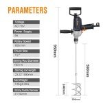MAXXT 1/2" Electric Concrete Mixer Drill Set
