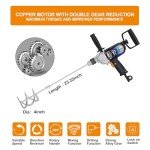 MAXXT 1/2" Electric Concrete Mixer Drill Set