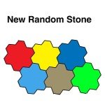Walttools Random Stone Concrete Stamp - Flexible Mat