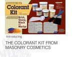 Brick Colorant Staining Kit for Concrete