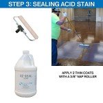 Brown Mosaic Concrete Acid Stain - 1 Gallon