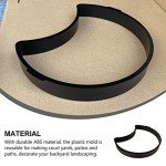 Moon Shape Concrete Stamp for Garden Pathways