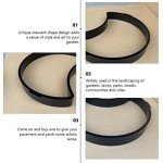 Moon Shape Concrete Stamp for Garden Pathways