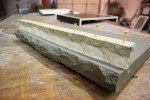 Chiseled Edge Concrete Countertop Form Liner 12