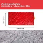 Rectangular Stone Tile Texture Concrete Stamp Mat
