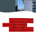 Decorative Concrete Texture Mat Stamp for DIY