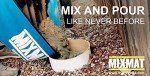 MixMat Quick Mixing Tool for Concrete & More