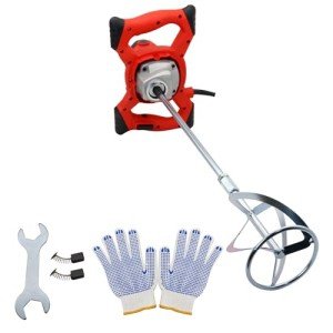 2100W Electric Cement Mixer with 6 Speed Control