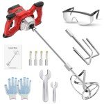 Portable Electric Cement Mixer with Adjustable Speed