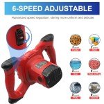 Portable Electric Cement Mixer with Adjustable Speed