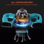 Portable 2100W Electric Cement Mixer with Gloves