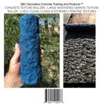 Large Weathered Granite Concrete Texture Roller