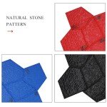 4PC Realistic Concrete Stamping Mats with Handles