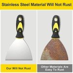 5-Piece Putty Knife Set for Wall Repair