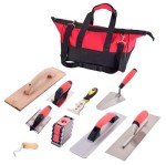 10-Piece Masonry Tool Set with Carry Bag