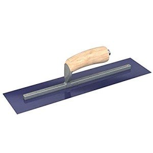 Bon Tool Square Finish Trowel with Wood Handle