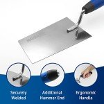 HOGARD Stainless Steel Flat Margin Trowel Tool