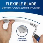 HOGARD Stainless Steel Flat Margin Trowel Tool