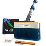 Goliath Deck Stain Brush and Extension Pole Combo
