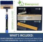 Goliath Deck Stain Brush and Extension Pole Combo