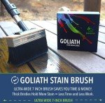 Goliath Deck Stain Brush and Extension Pole Combo