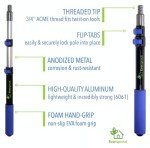 Goliath Deck Stain Brush and Extension Pole Combo