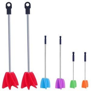 4 PCS Silicone Epoxy Mixer Paddles for Drill