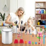 4 PCS Silicone Epoxy Mixer Paddles for Drill