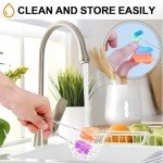 4 PCS Silicone Epoxy Mixer Paddles for Drill