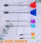 4 PCS Silicone Epoxy Mixer Paddles for Drill