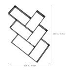 Reusable Concrete Paver Mold for DIY Pathways