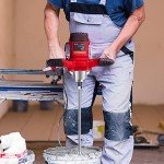 VOTOER 2100W Electric Concrete Mixer with 6 Speeds