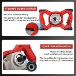 VOTOER 2100W Electric Concrete Mixer with 6 Speeds