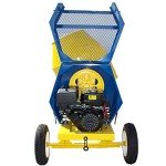 9 CF Towable Electric Cement Mixer, 13 HP