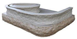 Chiseled Edge Concrete Countertop Form Liner 10