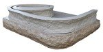 Chiseled Edge Concrete Countertop Form Liner 10