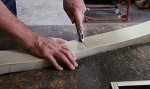 Chiseled Edge Concrete Countertop Form Liner 10